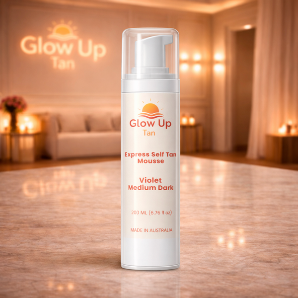 Express Self Tan Mousse - Violet - Medium Dark