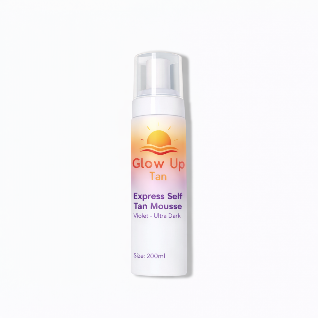 Express Self Tan Mousse - Violet - Ultra Dark