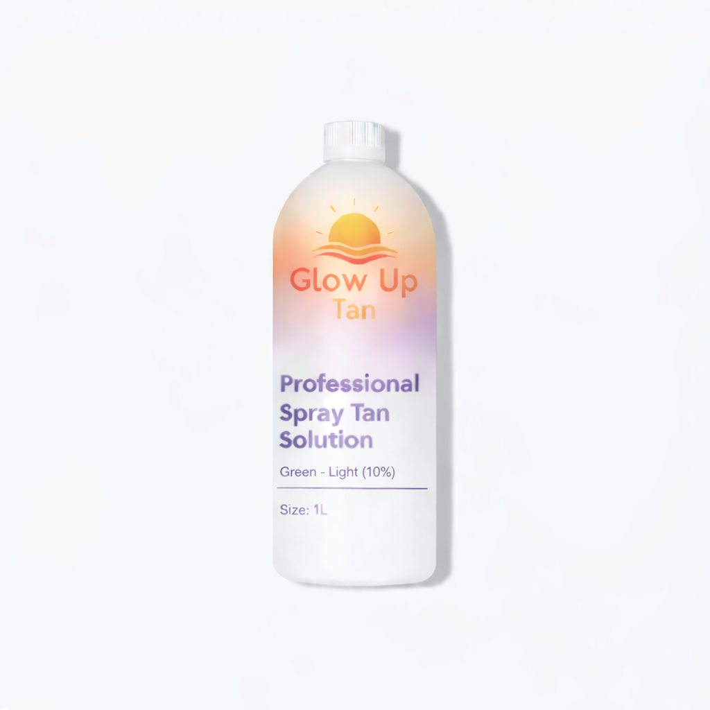 Professional Spray Tan Solution - Green - Light (10%)